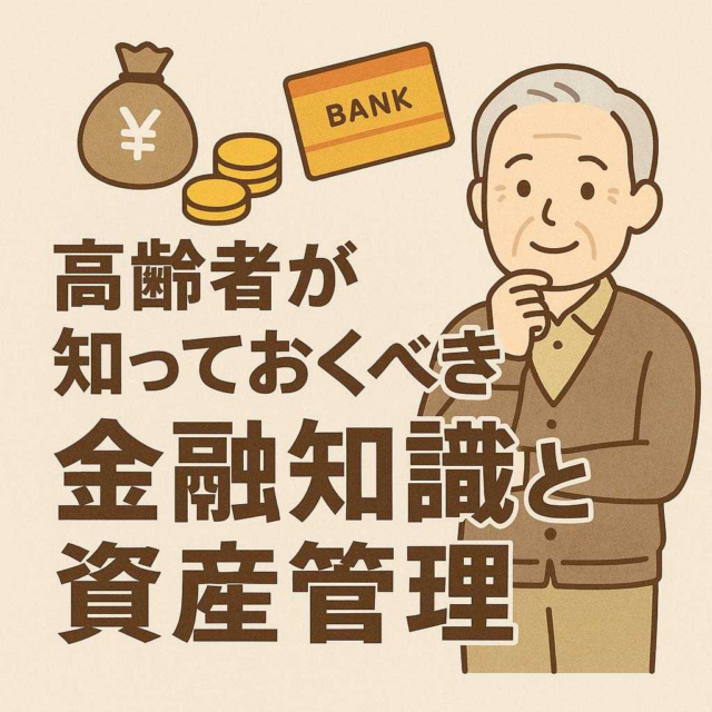 高齢者が知っておくべき金融知識と資産管理