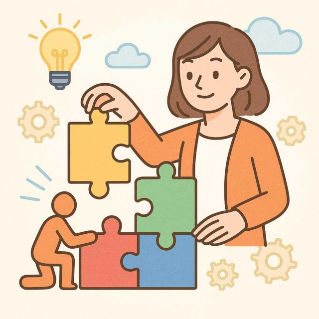 効果的な支援を実現するための組み立て方