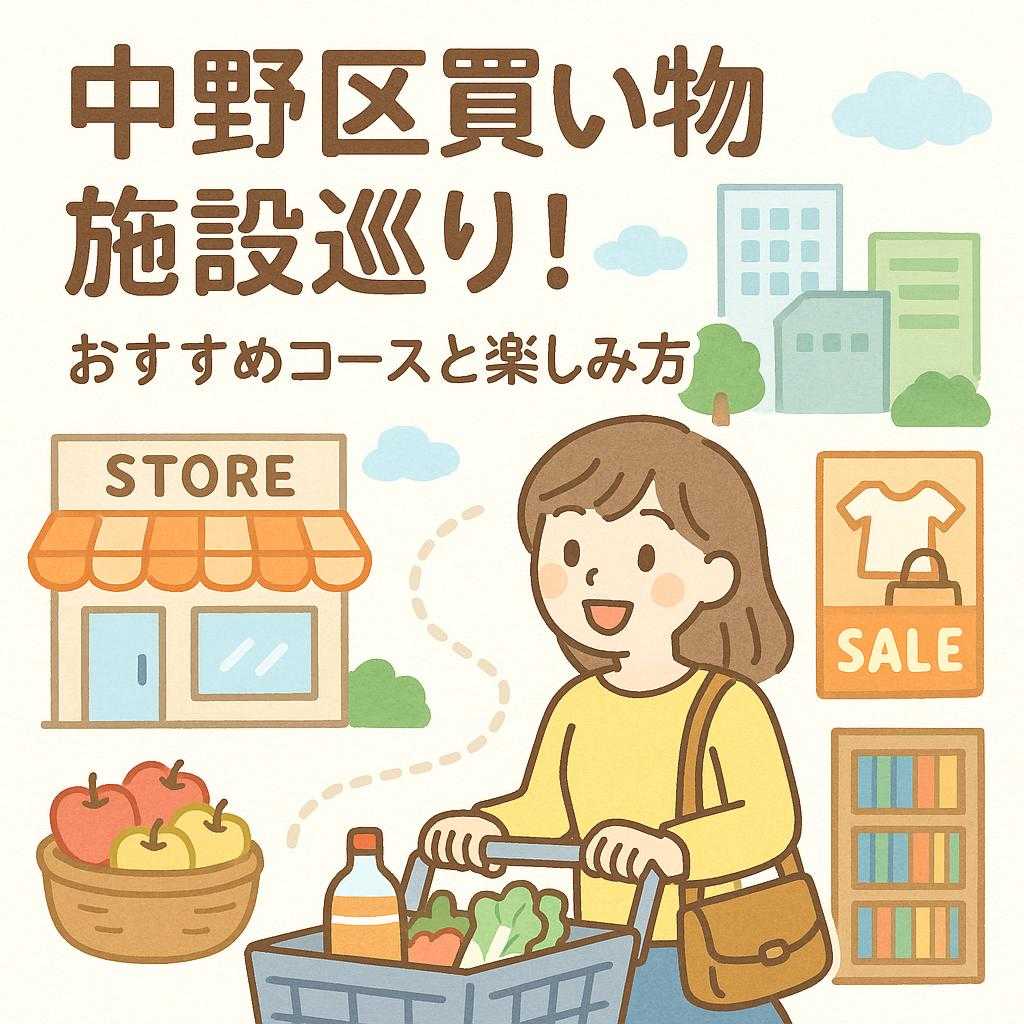 中野区買い物施設巡り！おすすめコースと楽しみ方