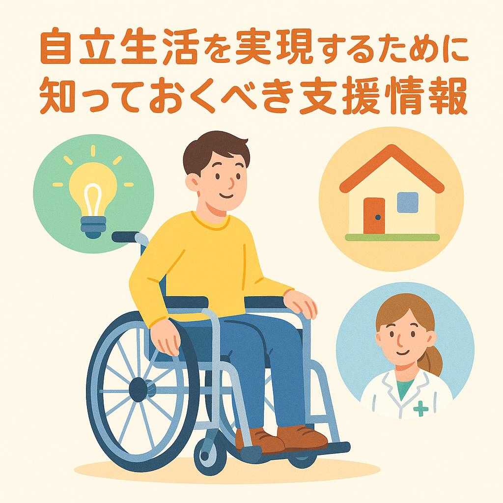 自立生活を実現するために知っておくべき支援情報