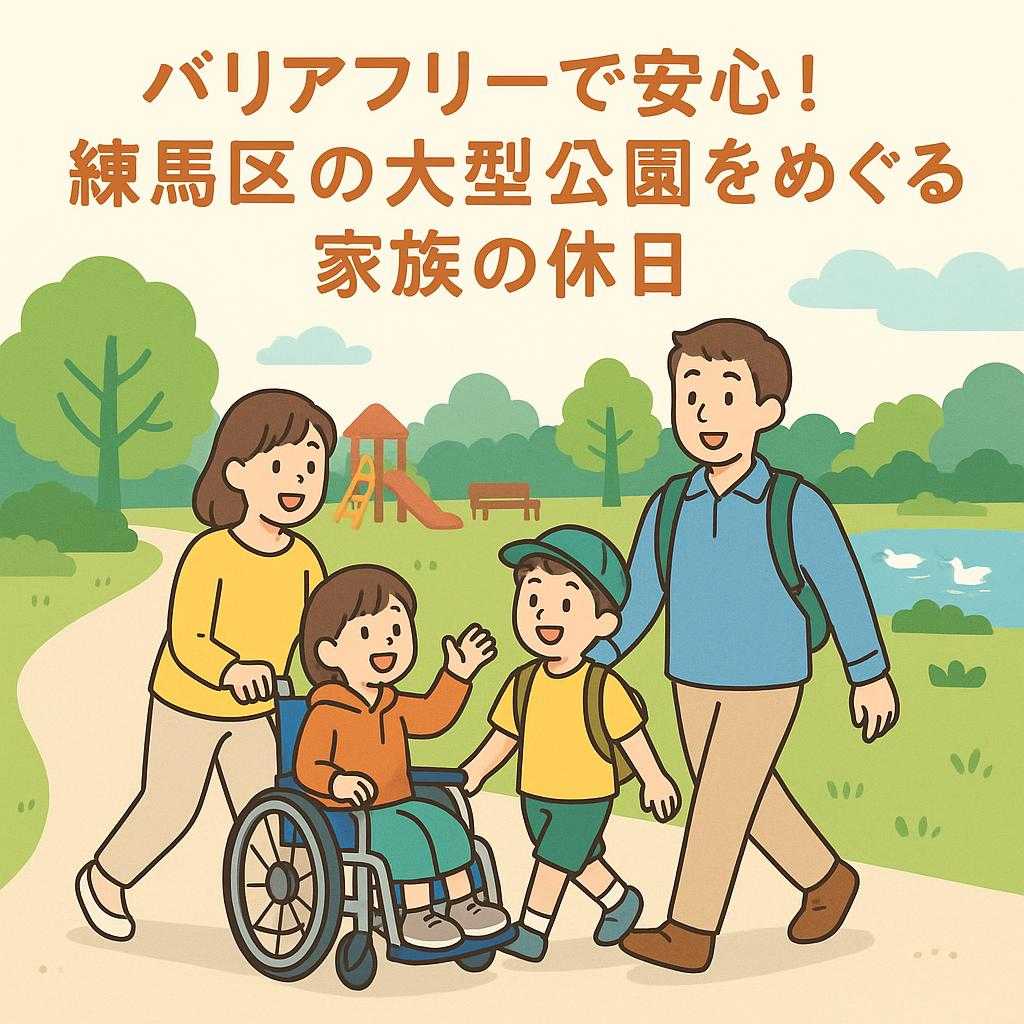 バリアフリーで安心！練馬区の大型公園をめぐる家族の休日