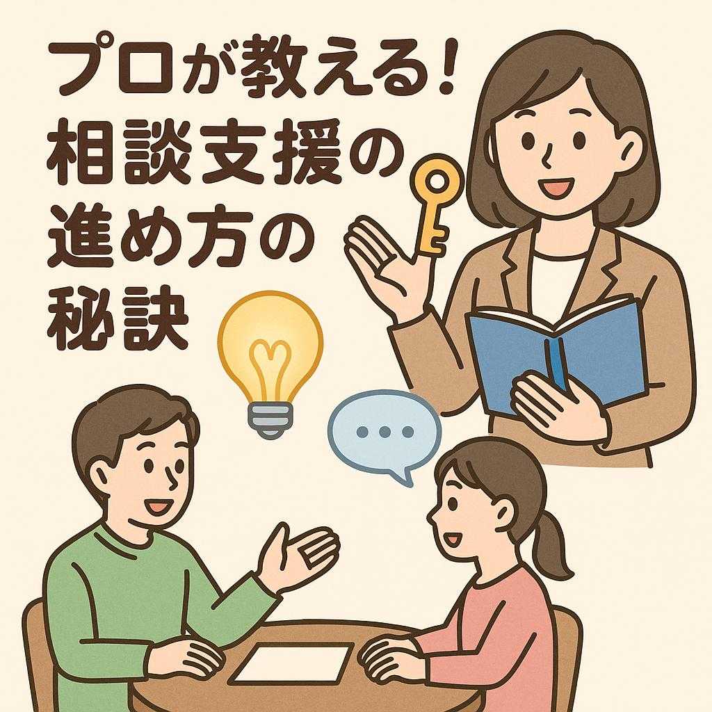 プロが教える！相談支援の進め方の秘訣