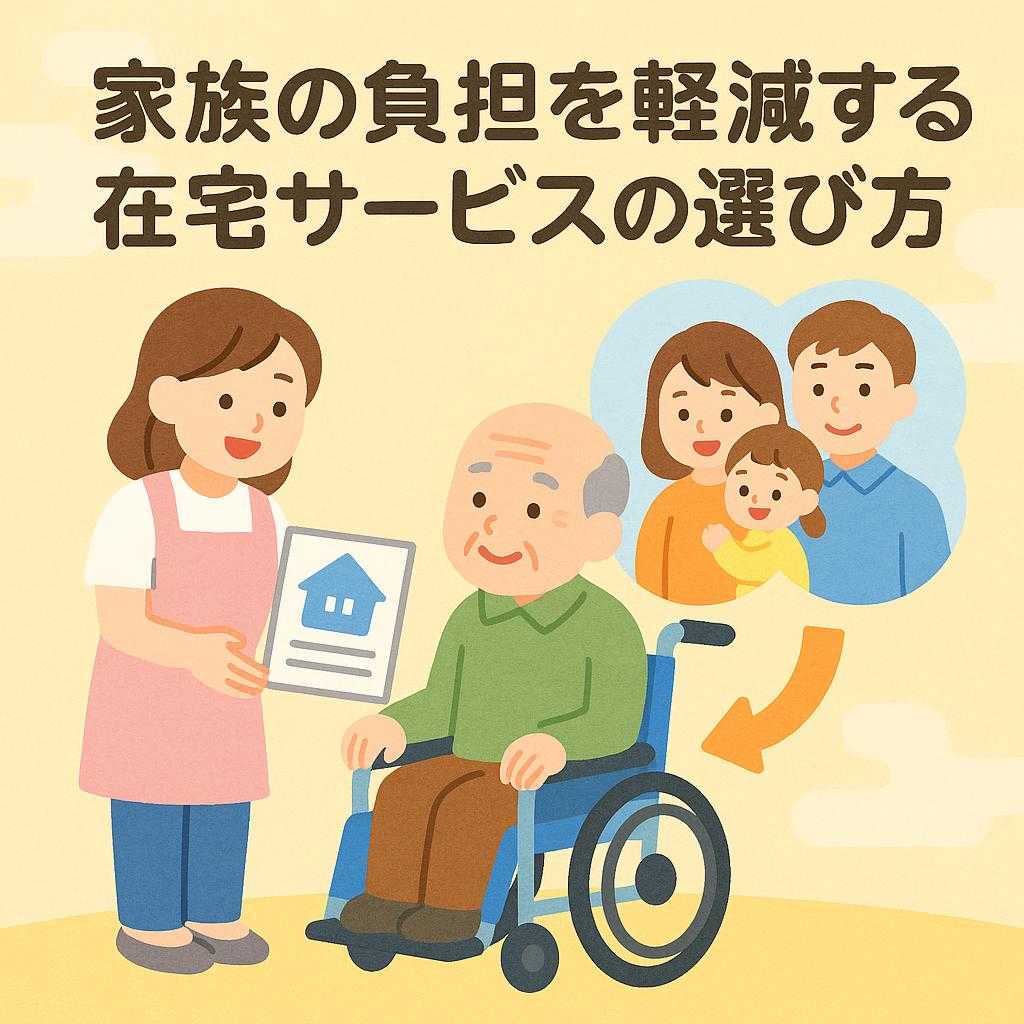 家族の負担を軽減する在宅サービスの選び方