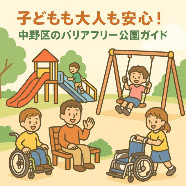 子どもも大人も安心！中野区のバリアフリー公園ガイド