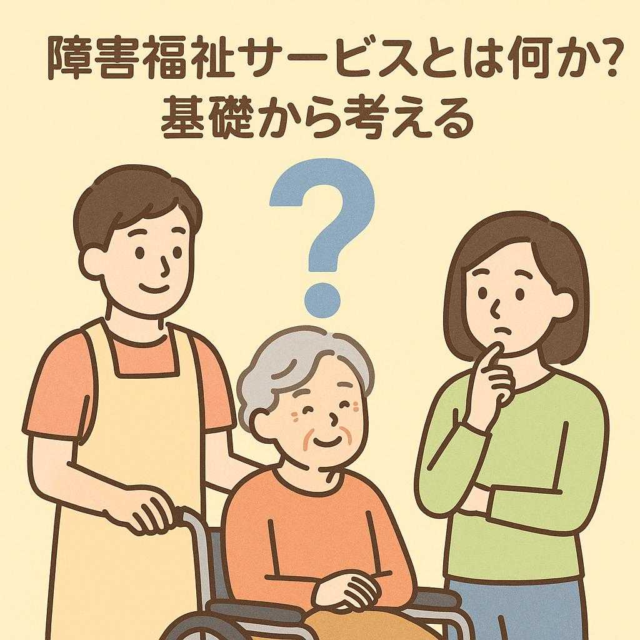 障害福祉サービスとは何か？基礎から考える