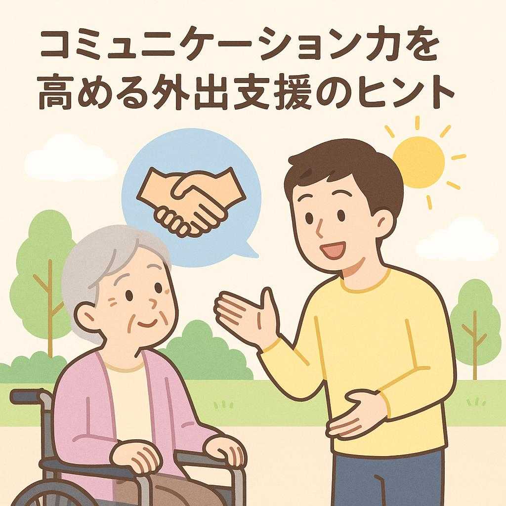 コミュニケーション力を高める外出支援のヒント