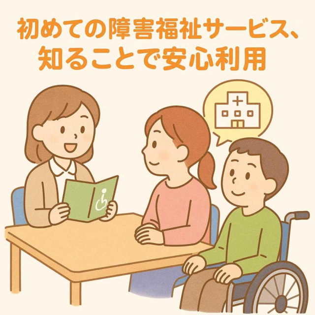 初めての障害福祉サービス、知ることで安心利用