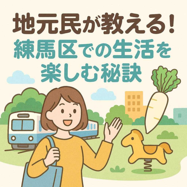 地元民が教える！練馬区での生活を楽しむ秘訣