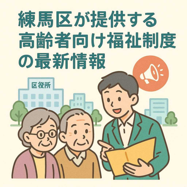 練馬区が提供する高齢者向け福祉制度の最新情報