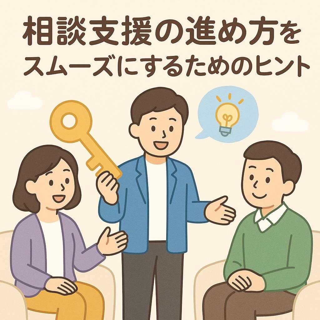 相談支援の進め方をスムーズにするためのヒント