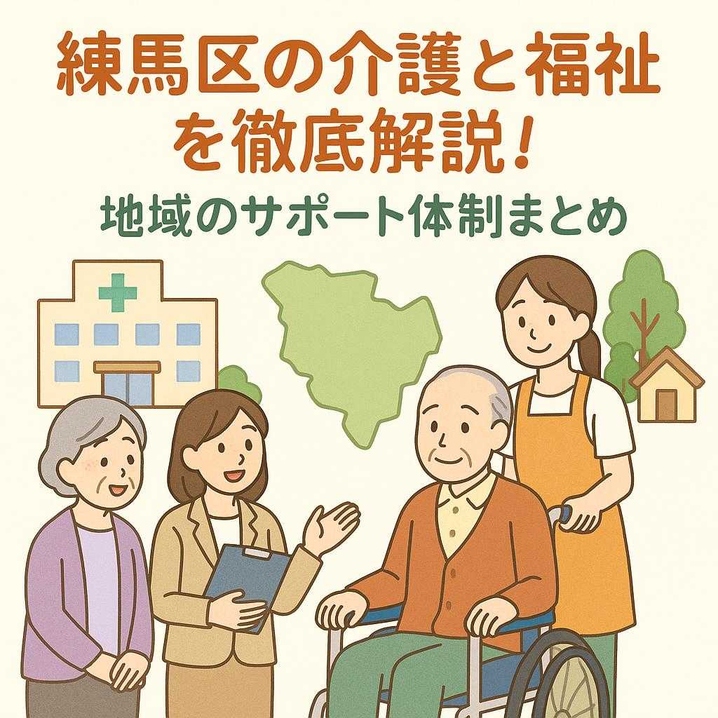 練馬区の介護と福祉を徹底解説！地域のサポート体制まとめ