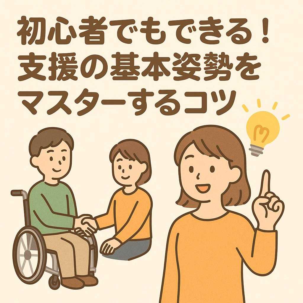 初心者でもできる！支援の基本姿勢をマスターするコツ