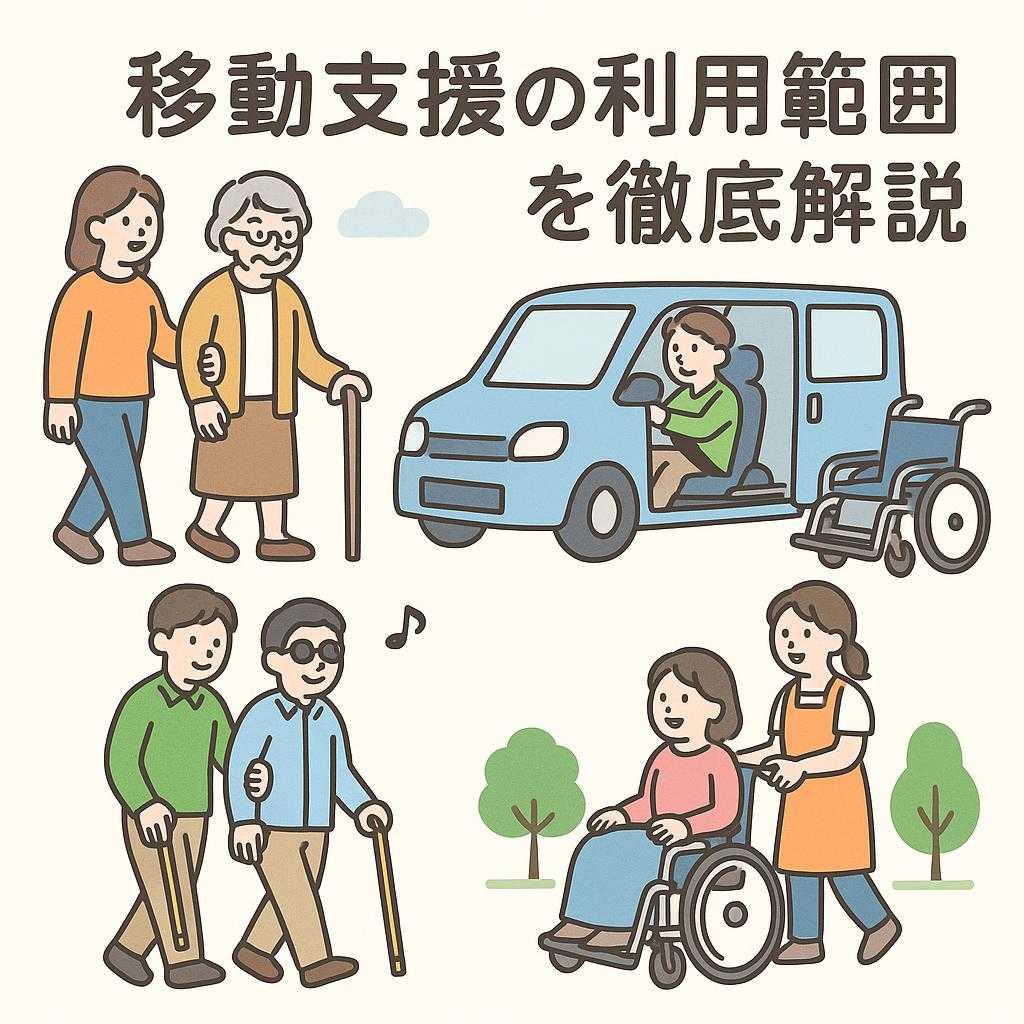 移動支援の利用範囲を徹底解説