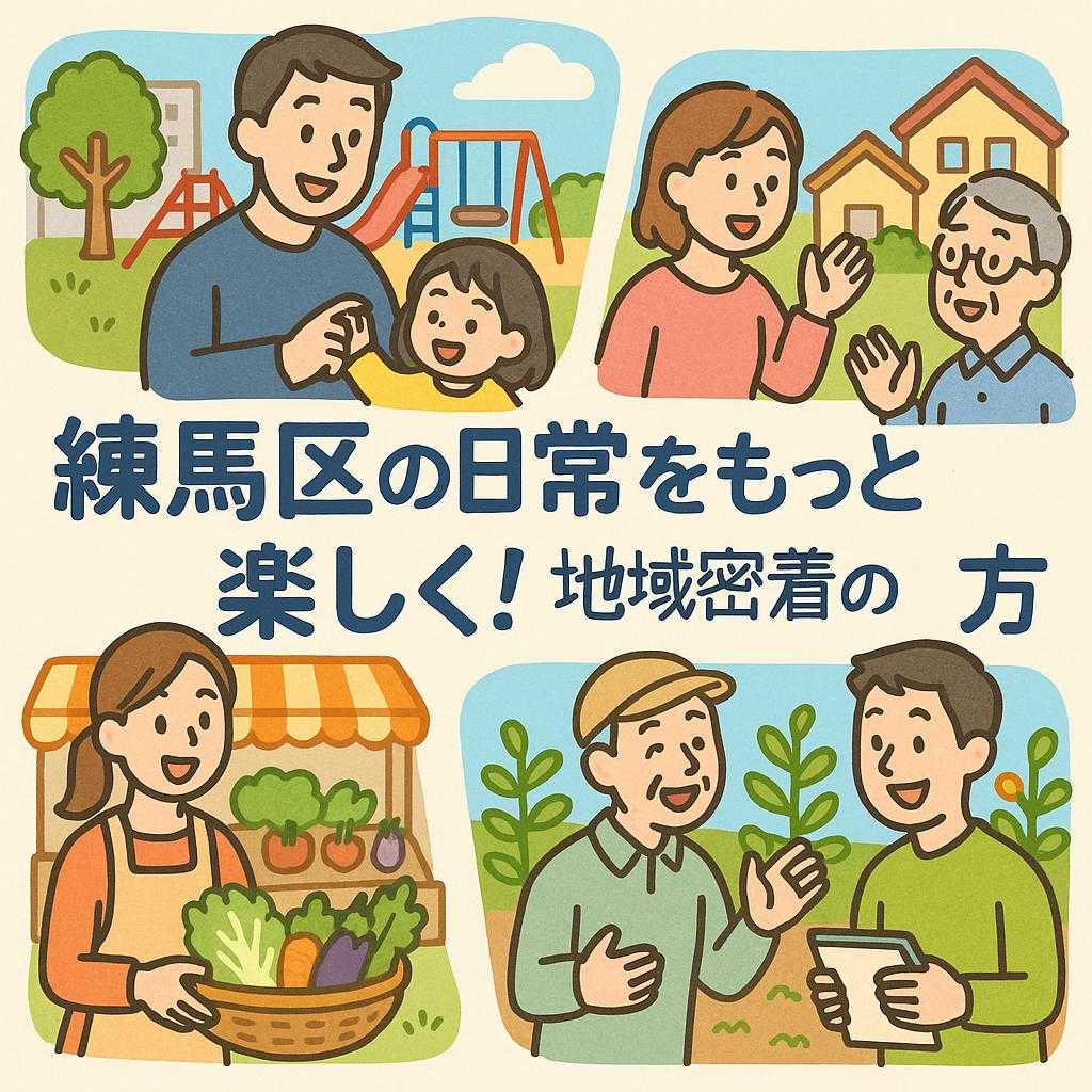 練馬区の日常をもっと楽しく！地域密着の暮らし方