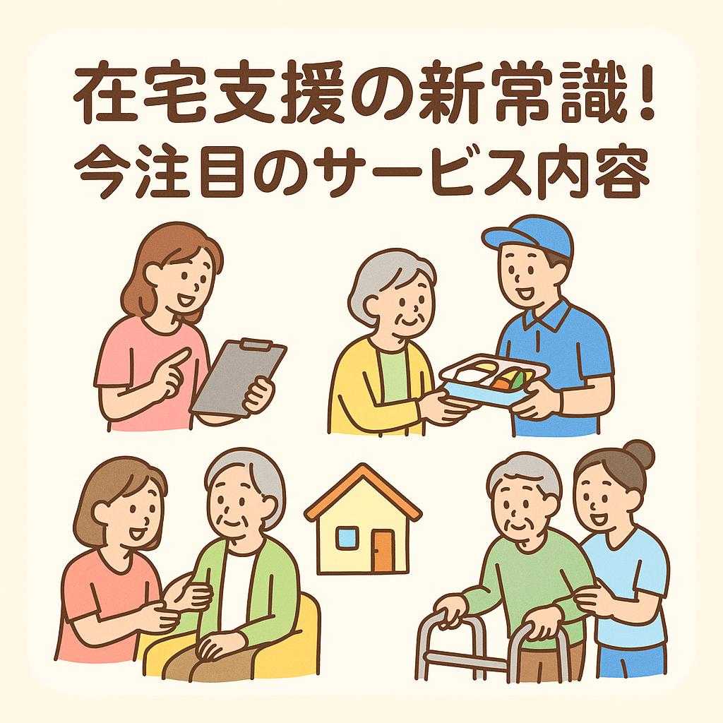 在宅支援の新常識！今注目のサービス内容