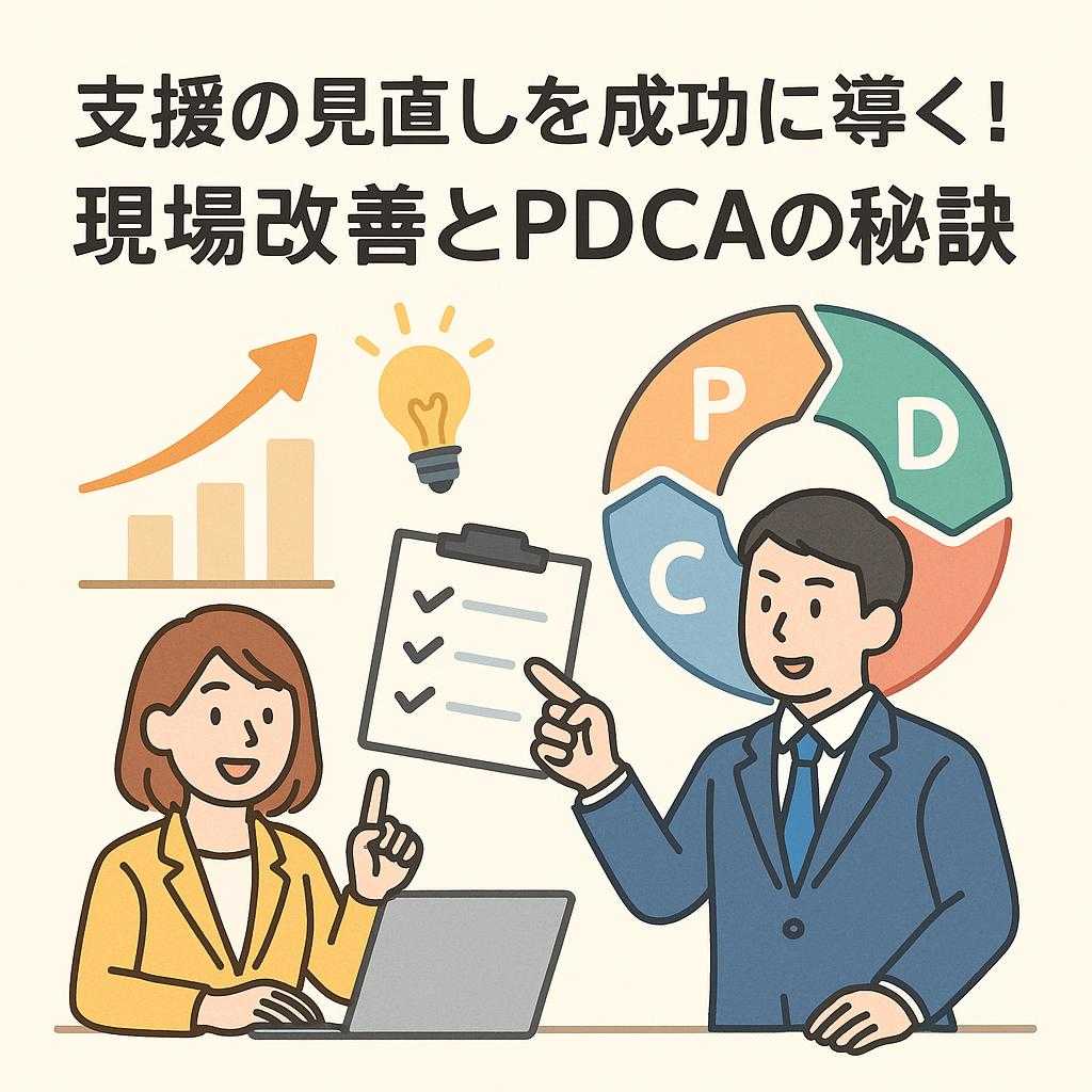 支援の見直しを成功に導く！現場改善とPDCAの秘訣