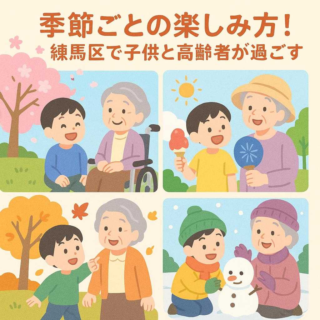 季節ごとの楽しみ方!練馬区で子供と高齢者が過ごす一日