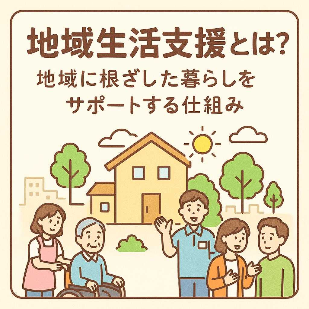 地域生活支援 とは?地域に根ざした暮らしをサポートする仕組み