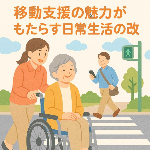 移動支援の魅力がもたらす日常生活の改善
