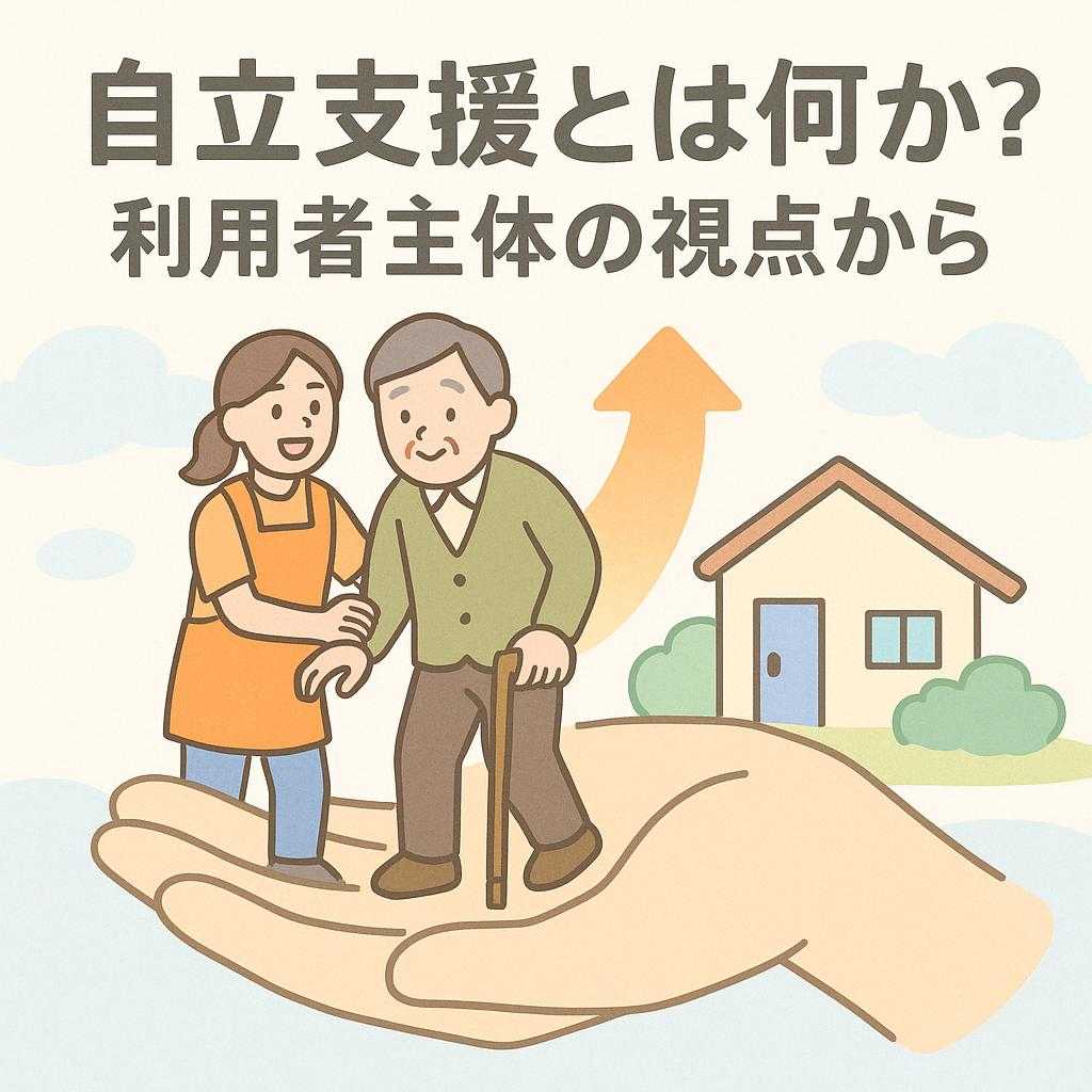自立支援とは何か?利用者主体の視点から