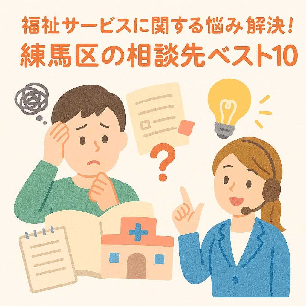 福祉サービスに関する悩みも解決！練馬区の相談先ベスト10