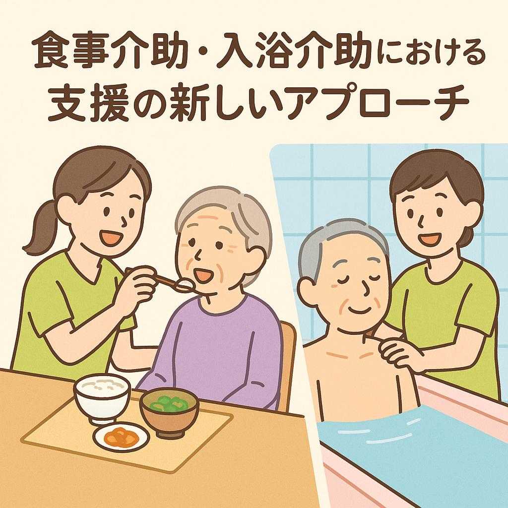 食事介助・入浴介助における支援の新しいアプローチ