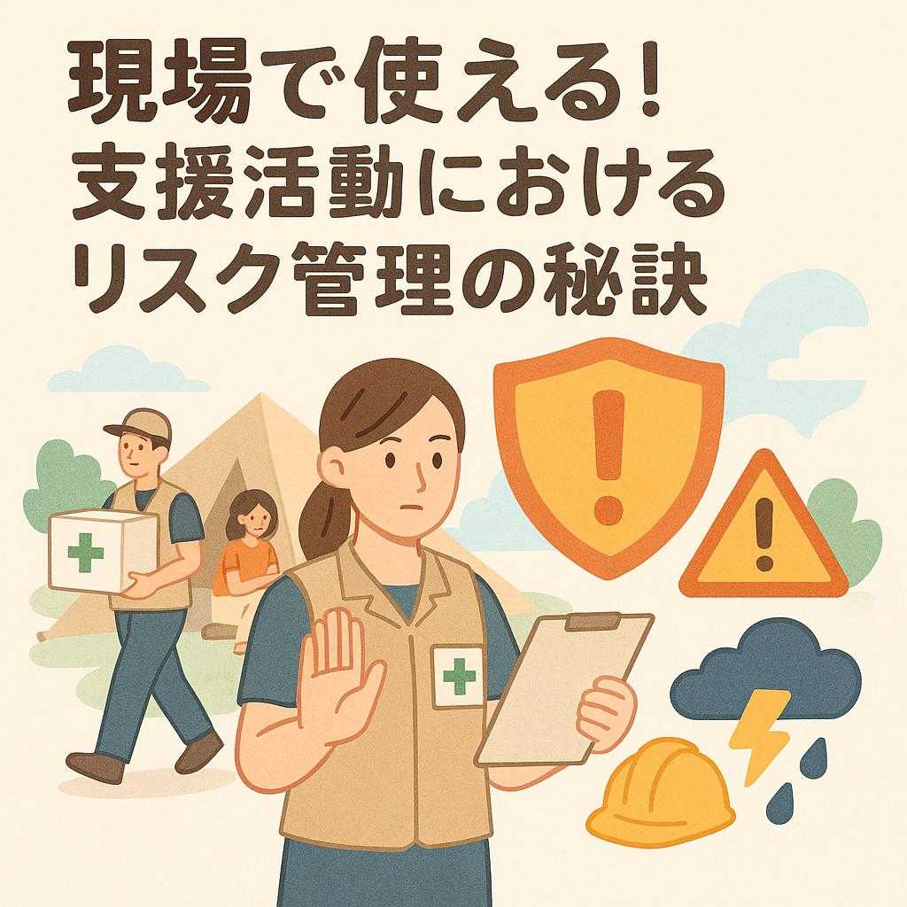 現場で使える! 支援活動におけるリスク管理の秘訣