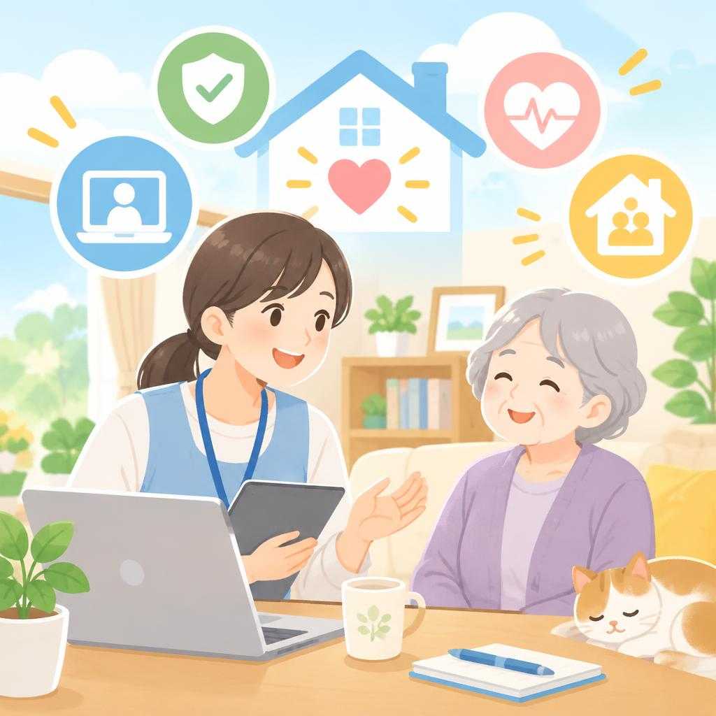 ストレスなく在宅支援を！安全管理のヒント集