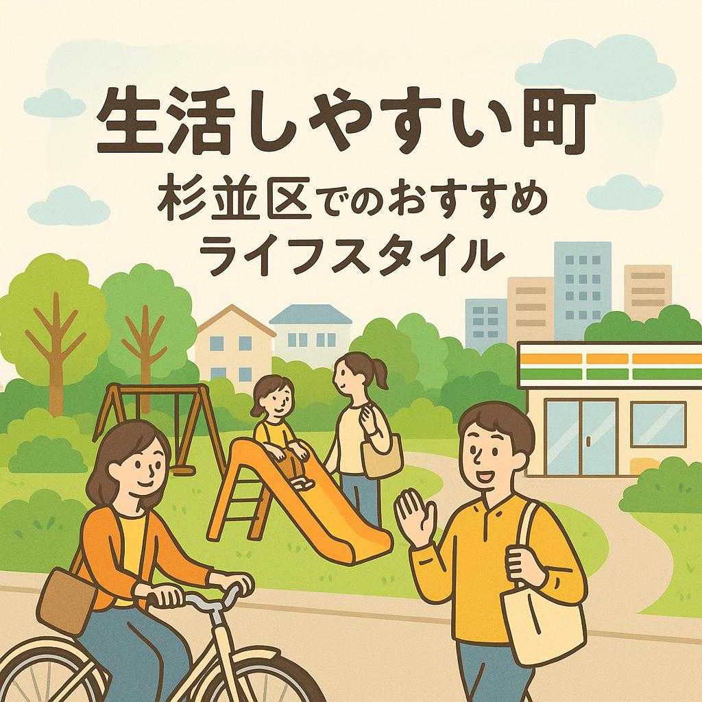 生活しやすい町 杉並区でのおすすめライフスタイル